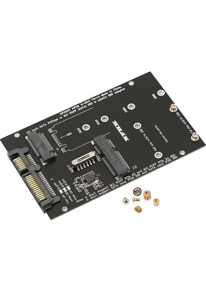 M.2 Ngff Msata Ssd'den 2,5 Inç 6,0 Gbps 2'si 1 Arada Adaptör Dönüştürücü Kart Desteği Pc Dizüstü Bilgisayar Sabit Disk Diyagramı (Yurt Dışından) modelleri