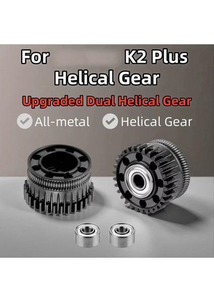 K2 Plus 3D Yazıcı Ekstruder Dişlisi Tüm Metal Filament Tahrikli Kaplama Ekstruder (Yurt Dışından) fiyatları
