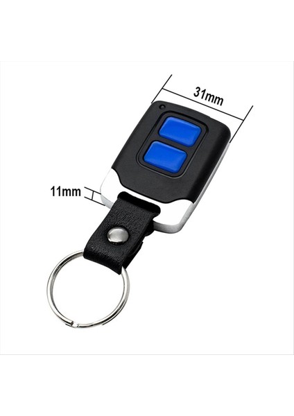 5 Adet Garaj Kapısı Uzaktan Kumandası 433MHZ 2 Tuşlu Kablosuz Sürgülü Kapı Kontrol Cihazı Klon Kopyalama Fonksiyonu ile (Yurt Dışından) indirimleri