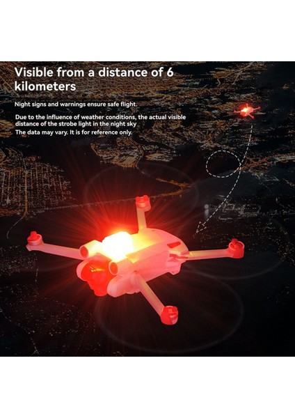 3 Pro, Neo, AVATA2/AIR3S, Mini 4 Pro Evrensel Çarpışma Önleyici Uyarı Sinyali Için Strobe Işığı (Yurt Dışından) fiyatları