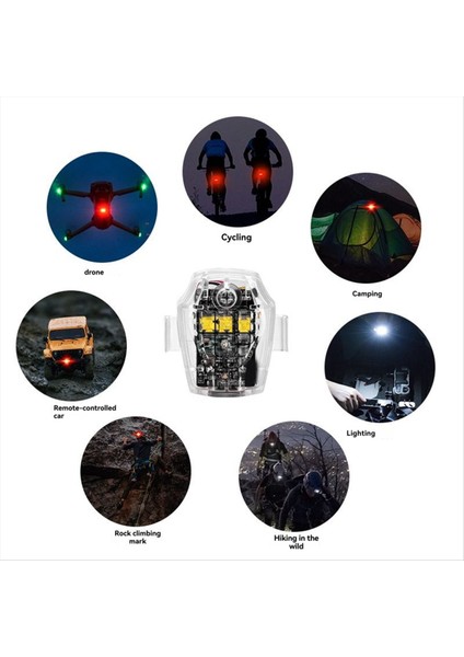 3 Pro, Neo, AVATA2/AIR3S, Mini 4 Pro Evrensel Çarpışma Önleyici Uyarı Sinyali Için Strobe Işığı (Yurt Dışından) fırsatları