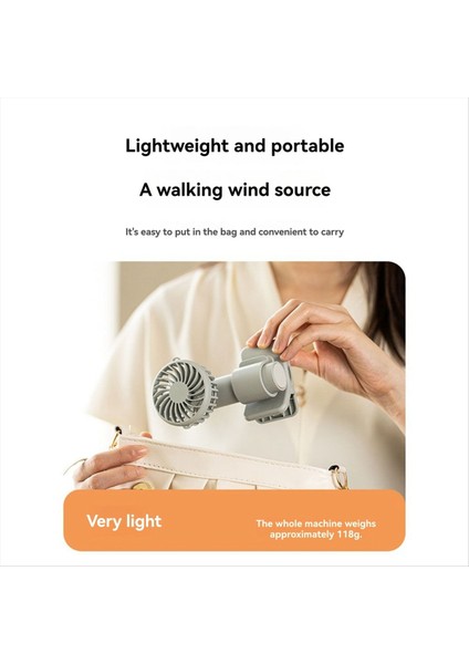 Taşınabilir Çok Fonksiyonlu Mini Klipsli Fan USB Şarj Edilebilir 1000MAH 3 Hızı Sessiz El Tipi Seyahat Şemsiyesi (Yurt Dışından) indirimleri