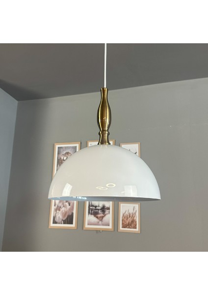 Yimpi Beyaz Avize Eskitme Biblo Başlık Tekli Sarkıt Salon Mutfak Kuaför Cafe Lamba Dekoratif modelleri