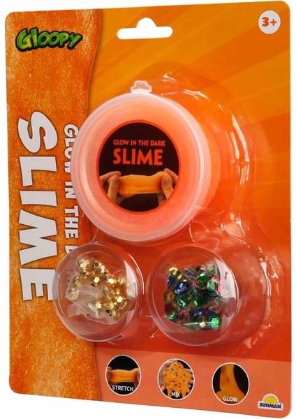 Bfs Gloopy Karanlıkta Parlayan Turuncu Slime fiyatları