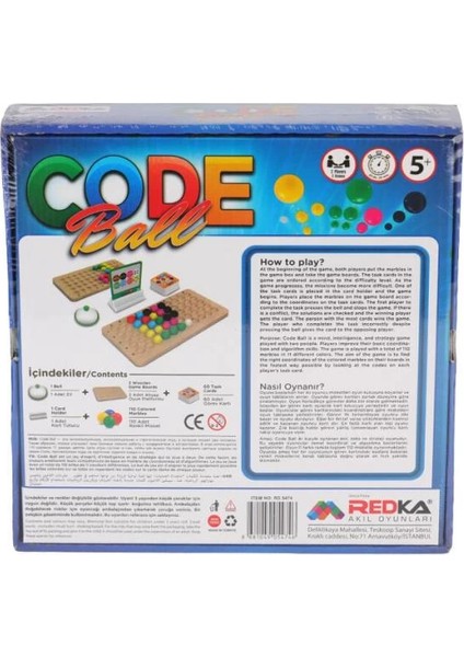 Bfs 5474 Redka- Kod Topu fiyatları