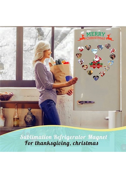 30 Adet Kalp Şeklinde Süblimasyon Mıknatıs Boşlukları Düğün Sevgililer Günü Buzdolabı Mıknatısları Aşk Duvar Kapı Dekorasyonu (Yurt Dışından) indirimleri