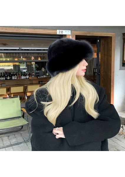 Viral Rus Kalpak Kürklü Pelüş Bere Şapka
