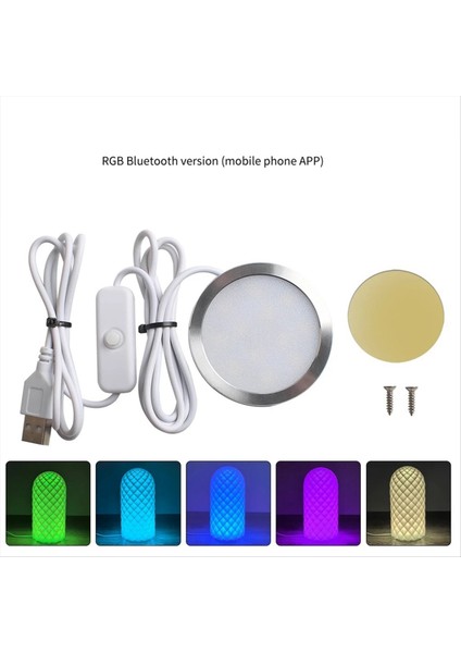Çok Renkli LED Rgb Bluetooth Versiyonlu Cep Telefonu Kontrol Aydınlatma Kiti 3D Baskı Modeli (Yurt Dışından) fiyatları