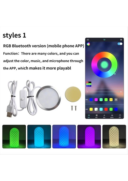 Çok Renkli LED Rgb Bluetooth Versiyonlu Cep Telefonu Kontrol Aydınlatma Kiti 3D Baskı Modeli (Yurt Dışından) modelleri