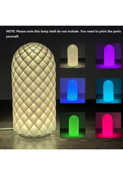 Çok Renkli LED Rgb Bluetooth Versiyonlu Cep Telefonu Kontrol Aydınlatma Kiti 3D Baskı Modeli (Yurt Dışından) fırsatları