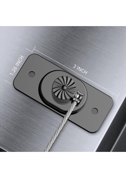 2x Buzdolabı Kilidi, Buzdolabı Anahtarsız Tek Tıkla Erişim, Özelleştirilebilir Şifre, Çocuk Güvenlik Şifreli Kilit Siyah (Yurt Dışından) modelleri