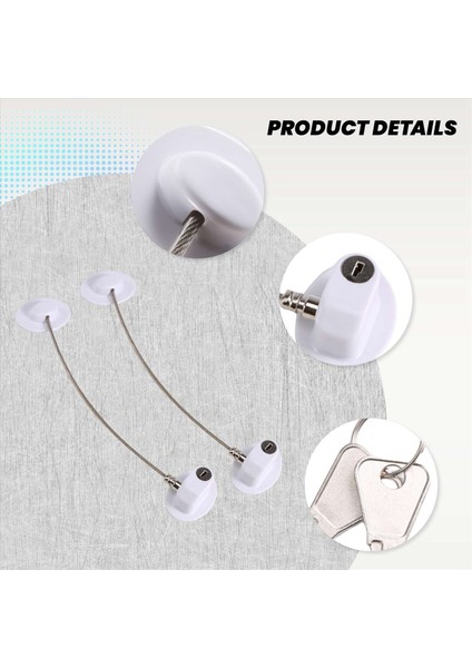 2 Adet Buzdolabı Kilidi, Çocuklar Için Buzdolabı Kilidi, Çocuklar Için Mini Kilitler, Dondurucu Kapısında Kullanılır (Yurt Dışından) indirimleri