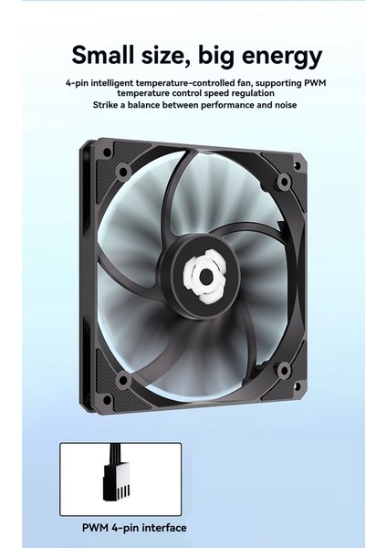 Pc Bilgisayar Kasası Fanı Pwm 4 Pin 140MM Sessiz 14CM Cpu Soğutucu Soğutma Radyatörü (Yurt Dışından) fırsatları