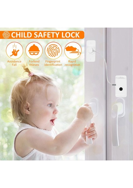 Parmak Izi Buzdolabı Kilidi, Çekmeceler, Bulaşık Makinesi, Tuvalet ve A Için Akıllı Buzdolabı Güvenlik Dolap Kilidi (Yurt Dışından) fırsatları