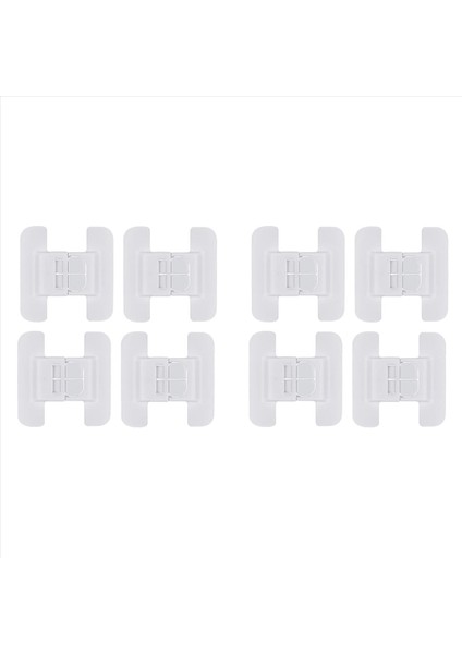 Buzdolabı Kilidi, Çocuklar Için Buzdolabı Kilidi, Bebekler Için Dolap Kilitleri, Çocuk Çekmece Kilitleri, Dondurucu Kapı Kilidi 8 Adet (Yurt Dışından)