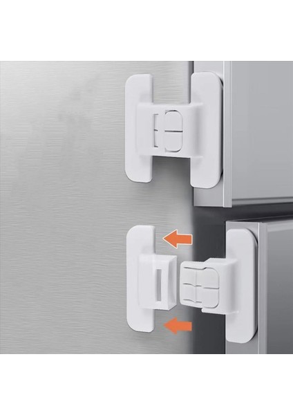 Buzdolabı Kilidi, Çocuklar Için Buzdolabı Kilidi, Bebekler Için Dolap Kilitleri, Çocuk Çekmece Kilitleri, Dondurucu Kapı Kilidi 8 Adet (Yurt Dışından) modelleri