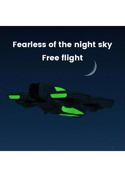 Iha'lar Için Floresan Gece Uçuşu Çıkartmaları, Pvc Koruyucu Dekorasyon Filmi ve Iha Aksesuarları (Yurt Dışından) fırsatları