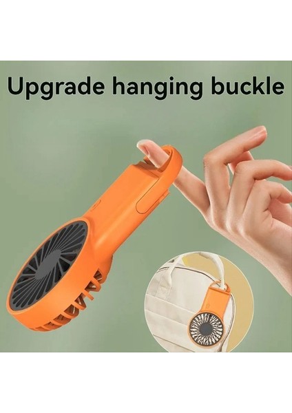Katlanabilir El Tipi Vantilatör Taşınabilir Mini Masaüstü USB Şarjlı Dağcılık, Açık Hava, Ev Ofisi Için Uygun (Yurt Dışından) indirimleri