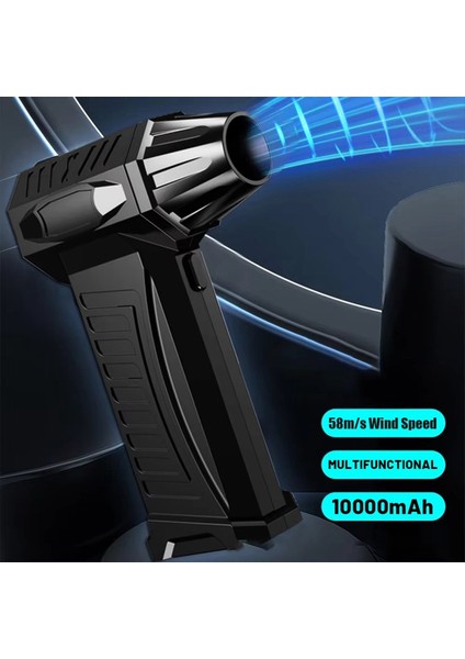 Süper Şiddetli Üfleyici 800000 Rpm Fırçasız Kuru 10000 Mah Şarj Kanalı Fanı 300 G Itiş Gücü Pc Temizleme Aracı (Yurt Dışından) fırsatları