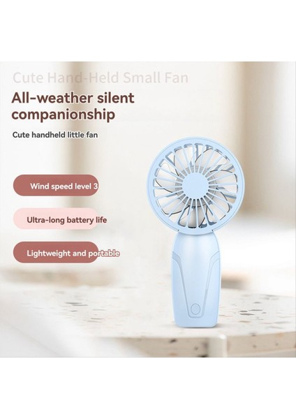 Yaz Taşınabilir Vantilatör Şarj Edilebilir Cep Mini El Tipi Küçük Kişisel A (Yurt Dışından) modelleri