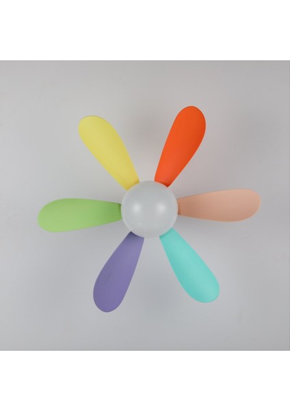 2'si 1 Arada LED Tavan Vantilatörü Işıklı 30W Soğutucu Lamba Çıkarılabilir Yaprak Uzaktan Kumanda 3000K-6500K AC85V-265V-C (Yurt Dışından)