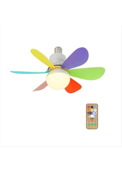 2'si 1 Arada LED Tavan Vantilatörü Işıklı 30W Soğutucu Lamba Çıkarılabilir Yaprak Uzaktan Kumanda 3000K-6500K AC85V-265V-C (Yurt Dışından) fırsatları