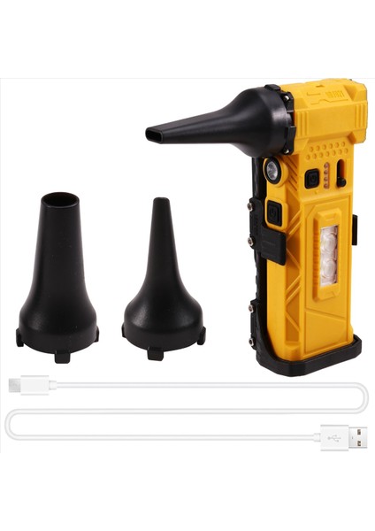 El Tipi Işıklı Fan 110000 Rpm Ayarlanabilir Hız Saç Kurutma Makinesi Elektrikli Süpürge Hava Toz Üfleyici Fırçasız Motor B (Yurt Dışından) modelleri