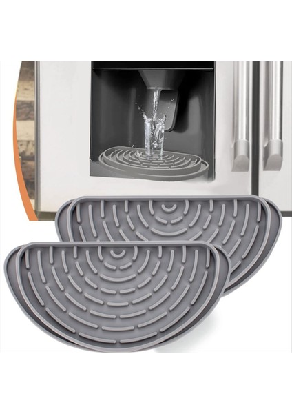 2 Adet Buzdolabı Damlama Tutucu Tepsi Mini Buzdolabı Su Sebili Silikon Dökülme Pedi (Yurt Dışından) fiyatları