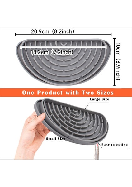 2 Adet Buzdolabı Damlama Tutucu Tepsi Mini Buzdolabı Su Sebili Silikon Dökülme Pedi (Yurt Dışından) fırsatları