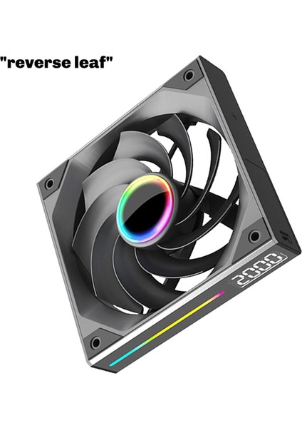 120MM Dijital Ekran Sessiz Kablosuz E Kasa Fanı Cpu Anakart Argb Işık Senkronizasyonu 4pın Pwm Ters (Yurt Dışından) indirimleri