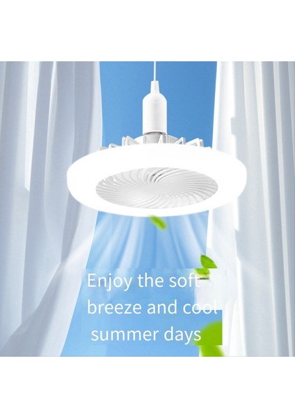 Işıklı Tavan Vantilatörü, E27 Kapalı Düşük Işık Elektrikli Fandelier Uzaktan Kumanda Üç Renk (Yurt Dışından) fırsatları