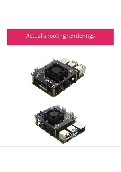 Model B Gpıo Uzatma Kartı 4b, 3b+ Için Tek Soğutma Fanı (Yurt Dışından) modelleri