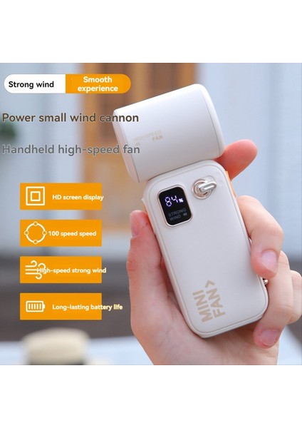 Dijital Yüksek Hızlı Küçük Taşınabilir El Tipi Vantilatör Yüksek Hızı Şiddeti (Yurt Dışından) fırsatları