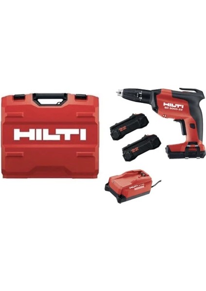 Hilti Sd 5000-A22 Akülü Vidalama (Set)