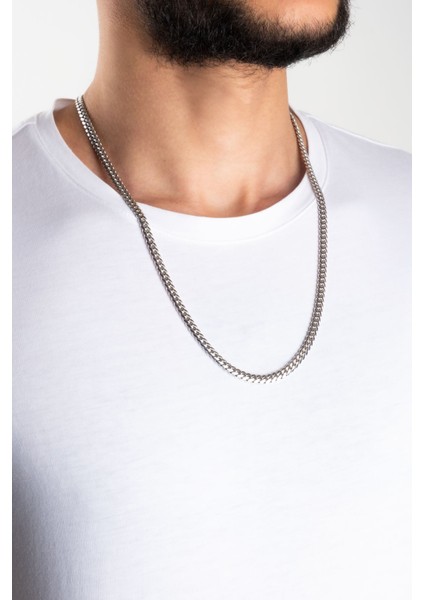 Italyan Ares 60 cm Gümüş Erkek Kolye fiyatları