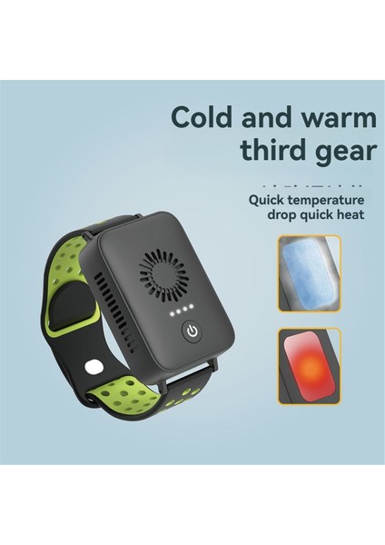 Mini Saat Fan Isıtma Soğutma Klima Bilezik Yarı Iletken Soğutma USB Taşınabilir B (Yurt Dışından) fiyatları