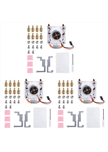 Buz Kulesi Soğutucu Cpu Fanı, Fan Isı Emici Parlama Rgb Borusu ile 3x Kasa (Yurt Dışından)