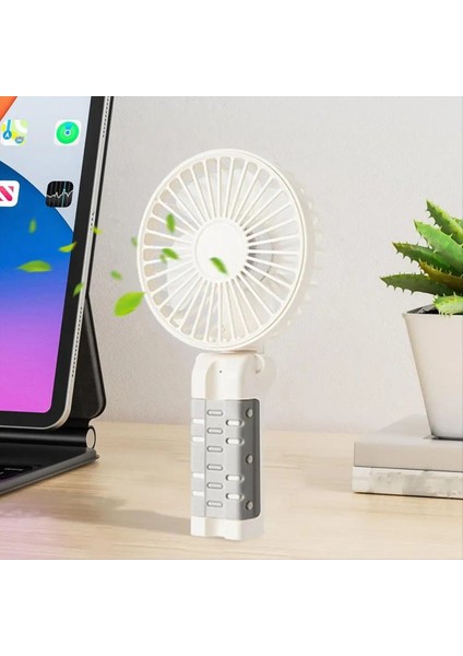 Klipsli Fan Şarj Edilebilir Ayarlanabilir Katlanabilir Kişisel Taşınabilir 3 Hızlı El Tipi Soğutucu Küçük Soğutma Aksesuarları A (Yurt Dışından) modelleri