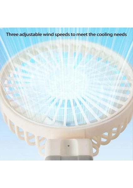 Klipsli Fan Şarj Edilebilir Ayarlanabilir Katlanabilir Kişisel Taşınabilir 3 Hızlı El Tipi Soğutucu Küçük Soğutma Aksesuarları A (Yurt Dışından) fırsatları