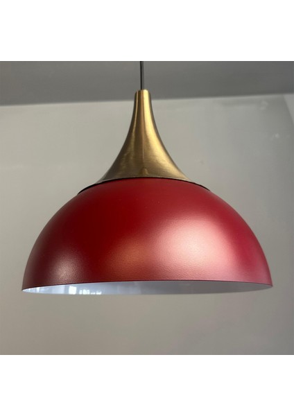 Yimpi Vişne Çürüğü Avize Tekli Sarkıt Eskitme Kubbe Başlık Salon Mutfak Kuaför Dekoratif Aydınlatma modelleri