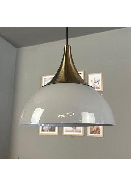 Yimpi Gri Avize Tekli Sarkıt Eskitme Kubbe Başlık Salon Mutfak Kuaför Dekoratif Aydınlatma fiyatları