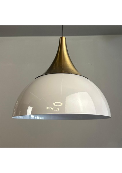 Yimpi Gri Avize Tekli Sarkıt Eskitme Kubbe Başlık Salon Mutfak Kuaför Dekoratif Aydınlatma modelleri