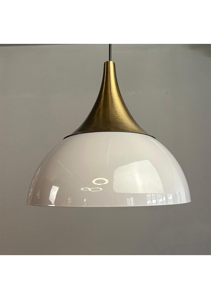 Yimpi Gri Avize Tekli Sarkıt Eskitme Kubbe Başlık Salon Mutfak Kuaför Dekoratif Aydınlatma indirimleri