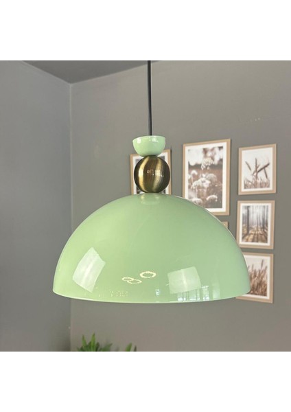 Mint Yimpi Eskitme Şapka Başlık Avize Sarkıt Lamba Salon Mutfak Avizeleri Pastane Cafe