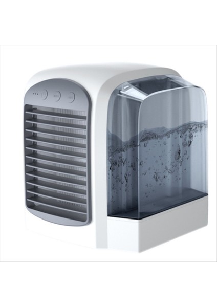 3 Hızlı, 380 ml Su Tankı, Düşük Gürültü, Taşınabilir Klima Hızlı Soğutma, Nemlendirici, Yatak Odası Ofis Ev Için Vantilatör (Yurt Dışından)