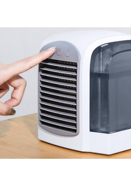 3 Hızlı, 380 ml Su Tankı, Düşük Gürültü, Taşınabilir Klima Hızlı Soğutma, Nemlendirici, Yatak Odası Ofis Ev Için Vantilatör (Yurt Dışından) fırsatları