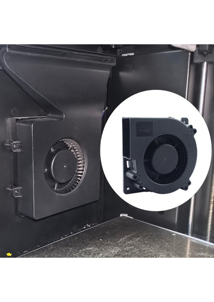 Adventurer 5m Pro Ekstruder Hotend Ad Için 12032 24V Çift Bilyalı Turbo Fan Soğutma (Yurt Dışından) indirimleri