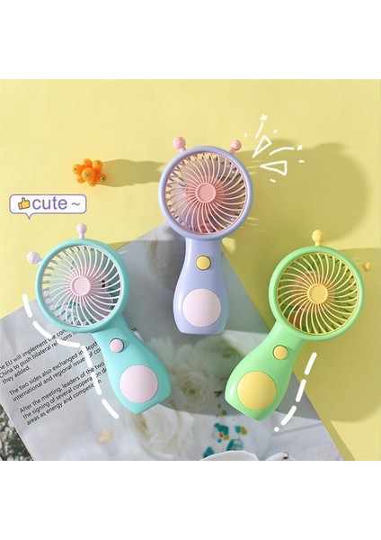 Sevimli Salyangoz Şarjlı Fan Elde Taşınabilir Mini USB Ev Dış Mekan Cep Kompakt B (Yurt Dışından) indirimleri