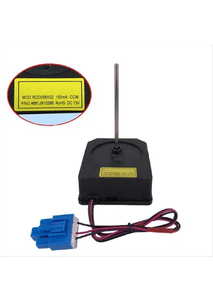 4681JB1029B Buzdolabı Kondansatörü/buharlaştırıcı Fan Motoru, Buzdolabı ile Uyumludur, 4681JB1017E 4681JB1027B'NIN Yerini Alır (Yurt Dışından) modelleri