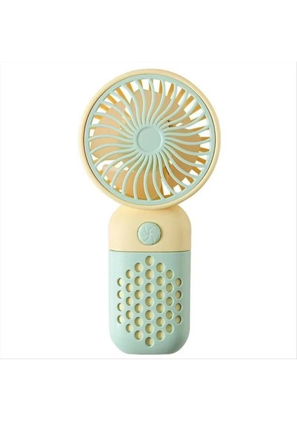 Sevimli Karikatür El Tipi Şarj Fanı, Öğrenciler Için Taşınabilir Mini USB Fan, Küçük Cep Boyutunda Soğutma Cihazı (Yurt Dışından)